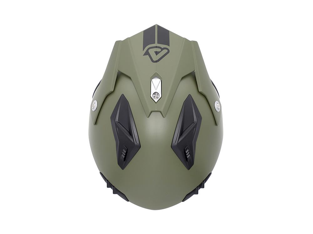 Acerbis Helm Jet Aria 2206 military grün matt 5